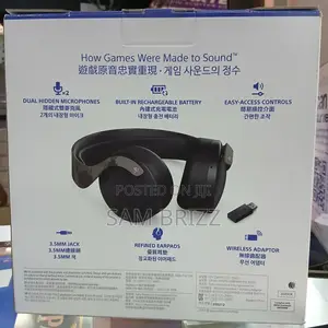 Playstation 5 Pulse 3d Headset