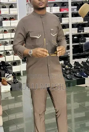 Two-Piece Ankara Suit