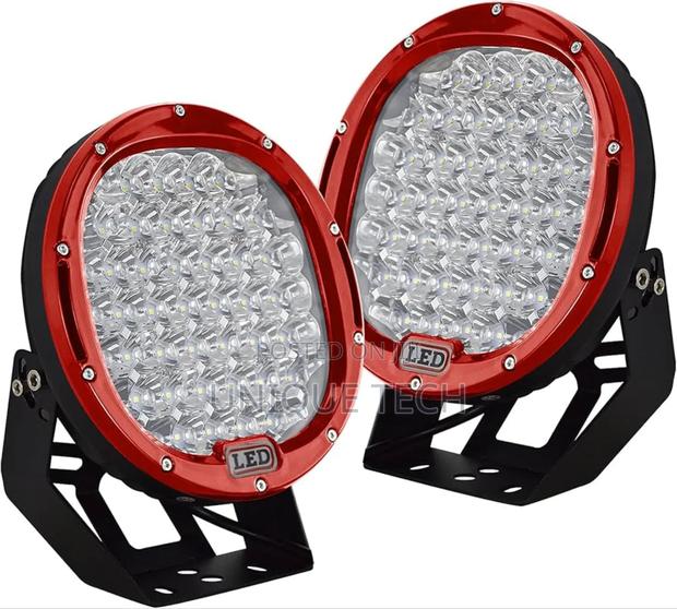 9-Inch Led Spot Light 2pcs – Focused Long-Range Beam