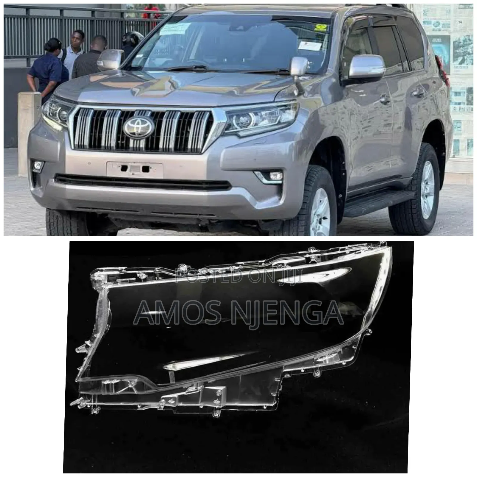 Landcruiser Prado J165 Headlight Lens