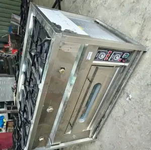 High Quality 4 Burner Cooker and Single Deck Oven