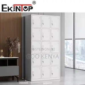 Office Cabinet ; 15-Locker Office Cabinet Steel Cupboard