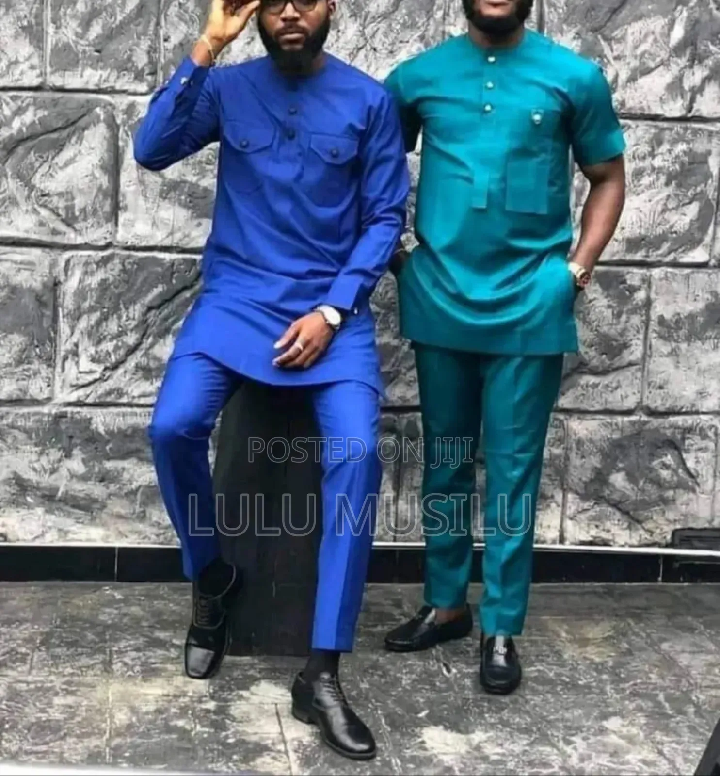 Two-Piece Ankara Suit