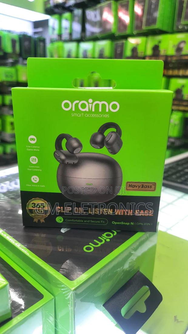 Oraimo Opensnap N Open-Ear True Wireless Earbuds - main view