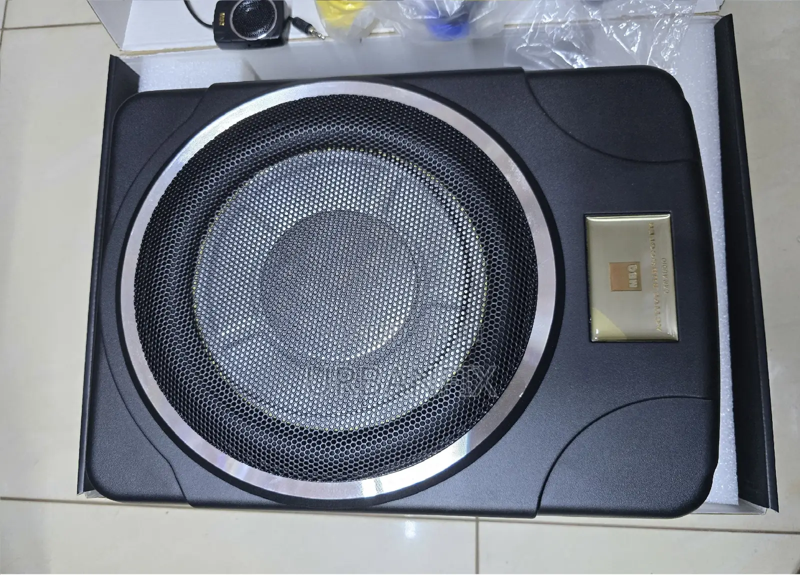 10 Inch 200watts MBQ Underseat Bass Subwoofer With Tweeter