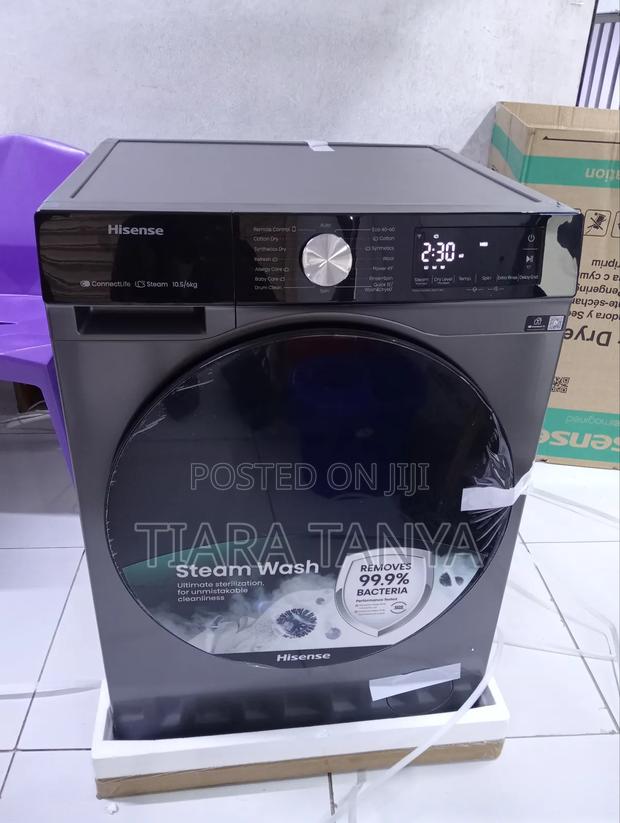 Hisense 10.5 and 6kg Wash and Dry Machine - thumbnail 3