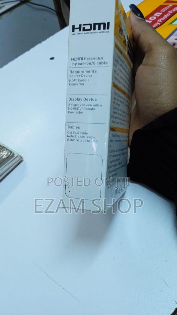 Hdmi Extender by Cat -5e/6 Cable - thumbnail 4