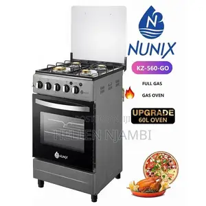 Nunix 4g 50×55cm Full Gas Oven Standing Cooker