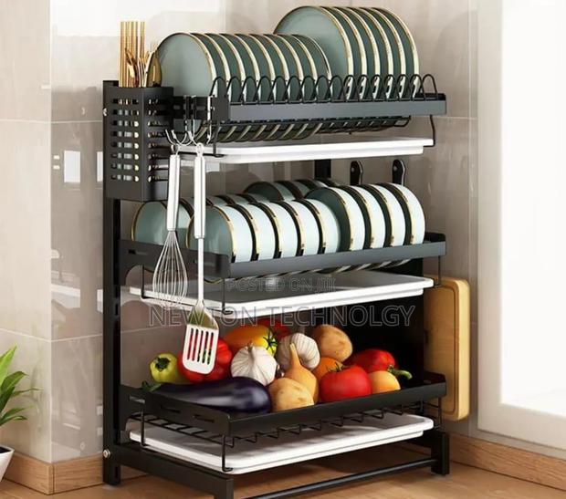 3 Layer Adjustable Advanced Dishrack - main view