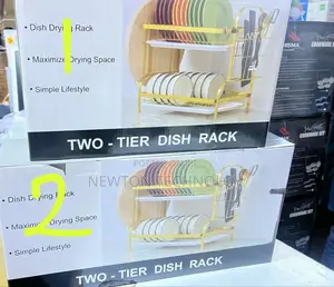 1.Two Tire Golden Advanced Dishrack