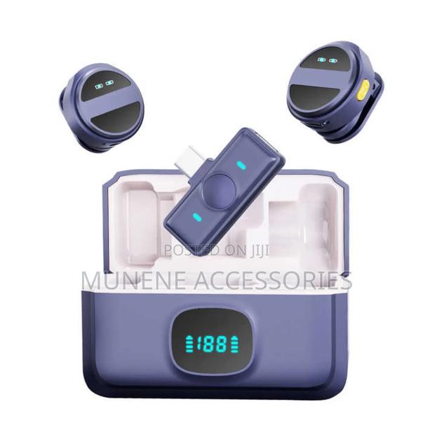 Usb C Dual Wireless Microphone - Charging Case, Noise Cancel - main view