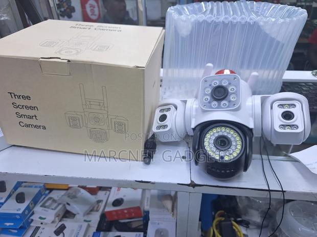 Yoosee Three Lens Smart Wifi Camera With Motion Sensing - main view