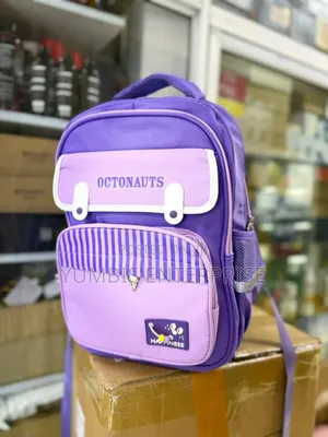 Purple  Kids Backpacks for School Kid's in Grade 1 to 6