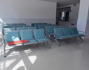 Benches:3-Seater Reinforced Thickened Public Visitor Bench