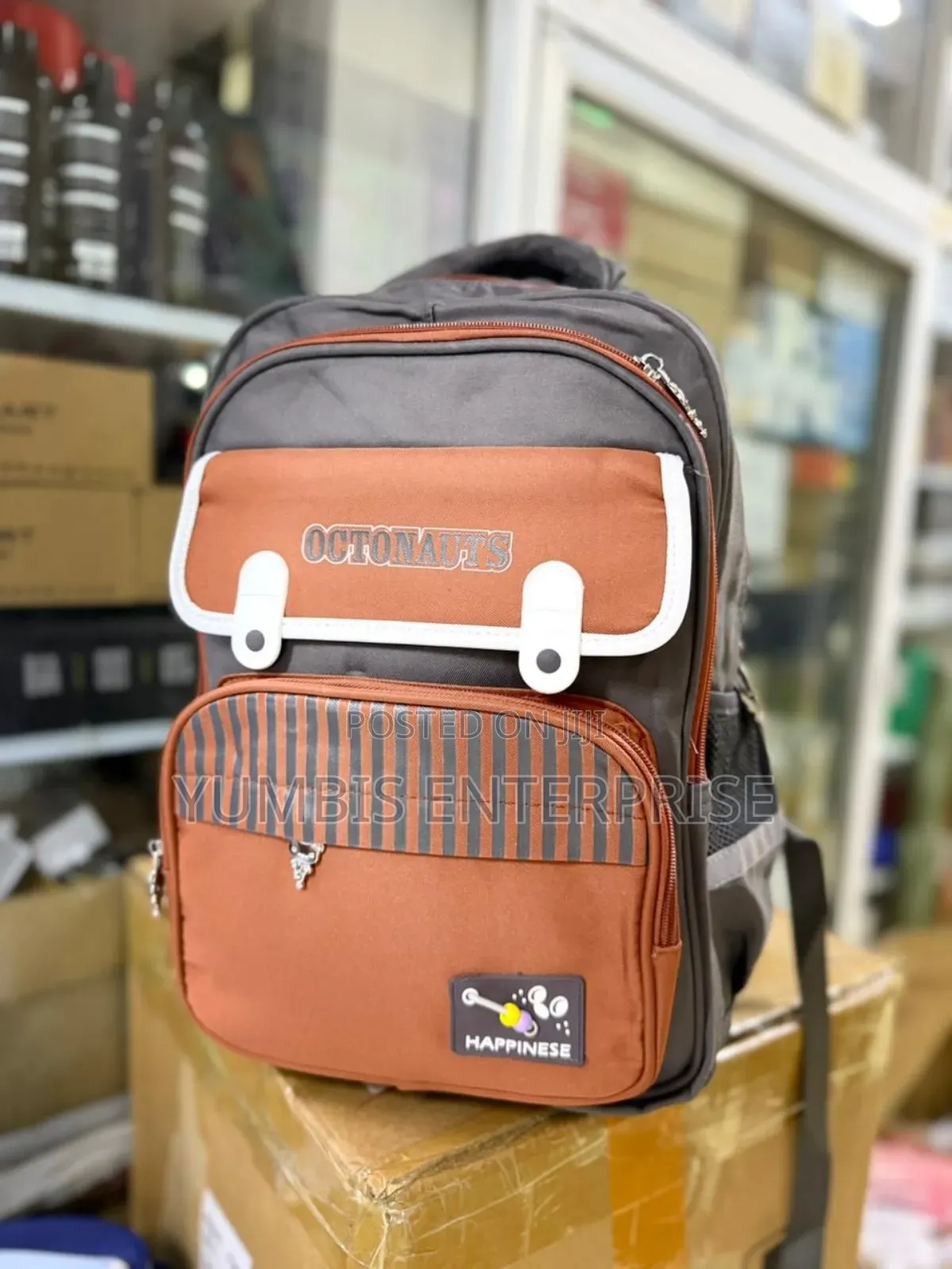  Brown Kids School Backpacks at 1500