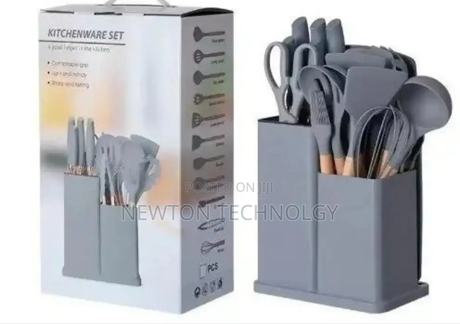 19pc Executive Silicone Spoons