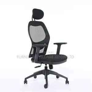 Office Chair:Simple Fabric Reclining Lifting Orthopedic Seat