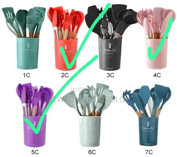 Silicon Spoons Set - main view