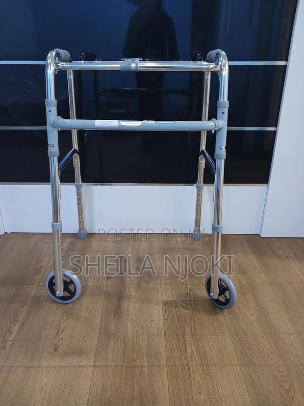 Walking Frame With Castors - thumbnail 3