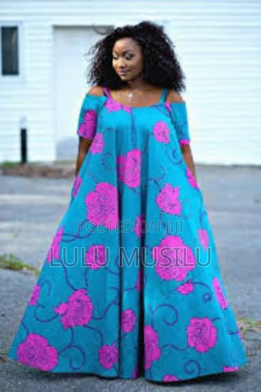Malkia Maxi Kitenge Dress