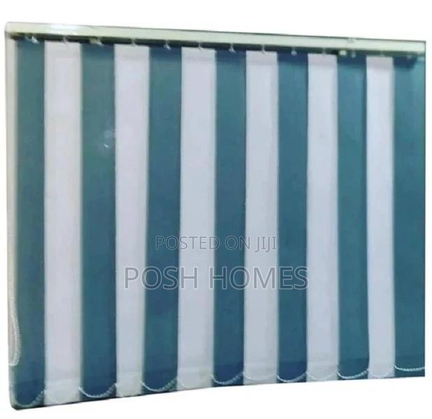 Turquoise Blue Vertical Window Blinds - main view