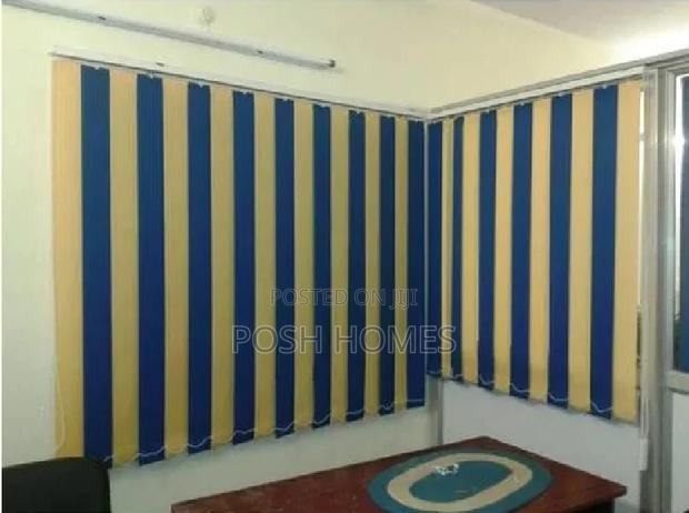 Corner Vertical Window Blinds