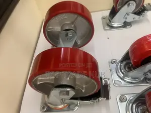 Heavy Duty Industrial Caster Wheels 6 Inch With Brake