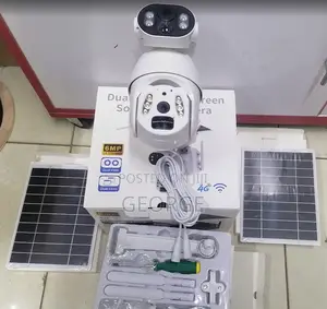 6mp 4g Ubox Dual Lense Ubox Wireless Outdoor Solar PTZ