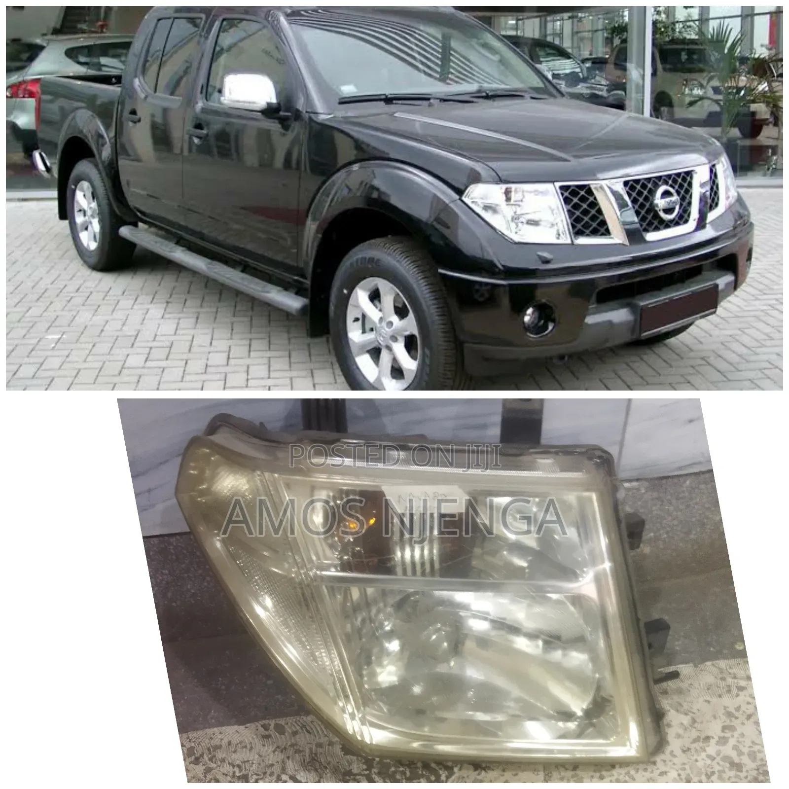 Nissan Navara 2010 Headlight