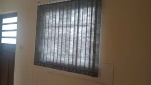 Grey Vertical Window Blinds