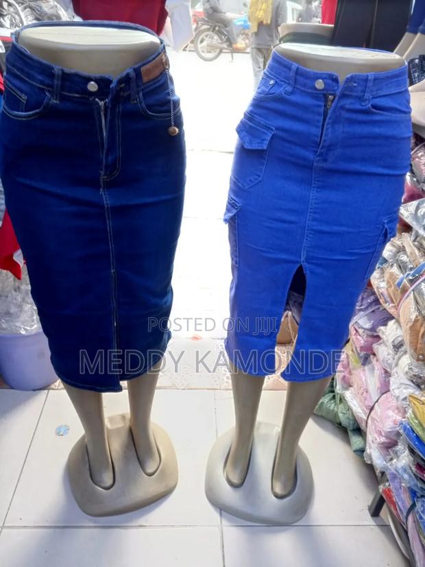 Side Pocket Beautiful Jeans Skirt
