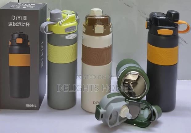 Lid Lock Straw Thermocup Bottle_pa - thumbnail 2