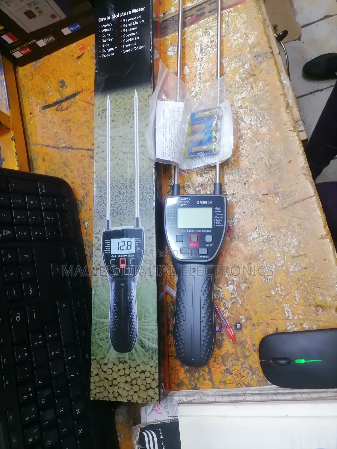 Long Lasting Grain Moisture Meter