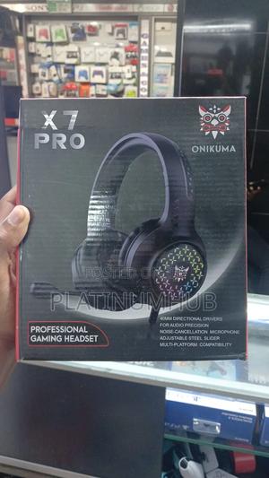 X7 Pro Black Headphones - thumbnail 2