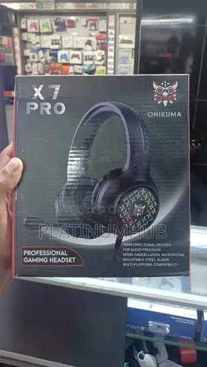 X7 Pro Black Headphones