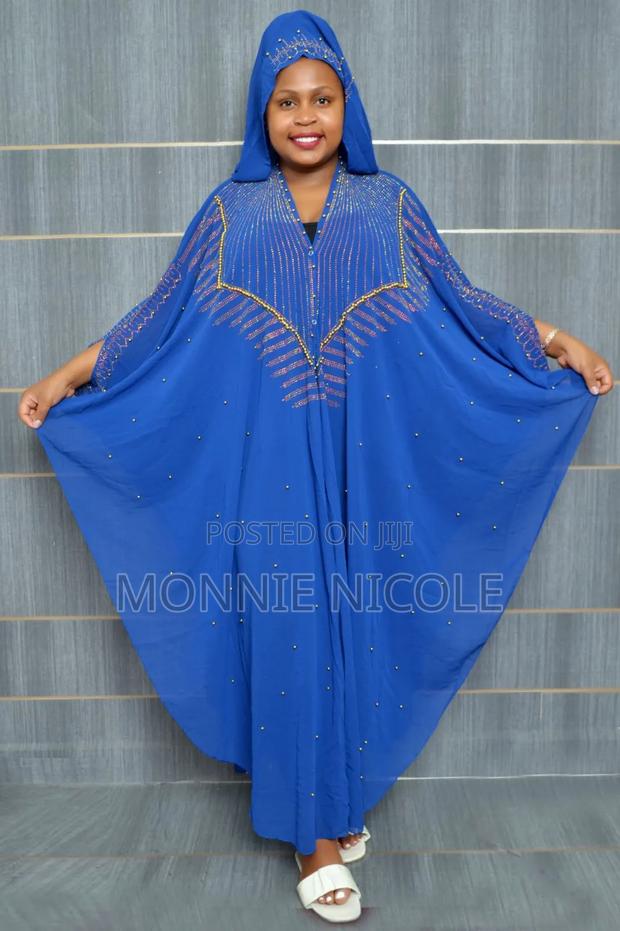 Royal Blue Classy Abaya 👌🔥 - thumbnail 2