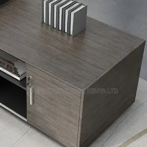 Office Desk: 180cm Managers Table With Exterior Storage