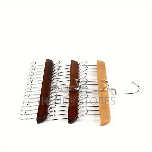 Wooden Plank 8 Hook Hanger - main view