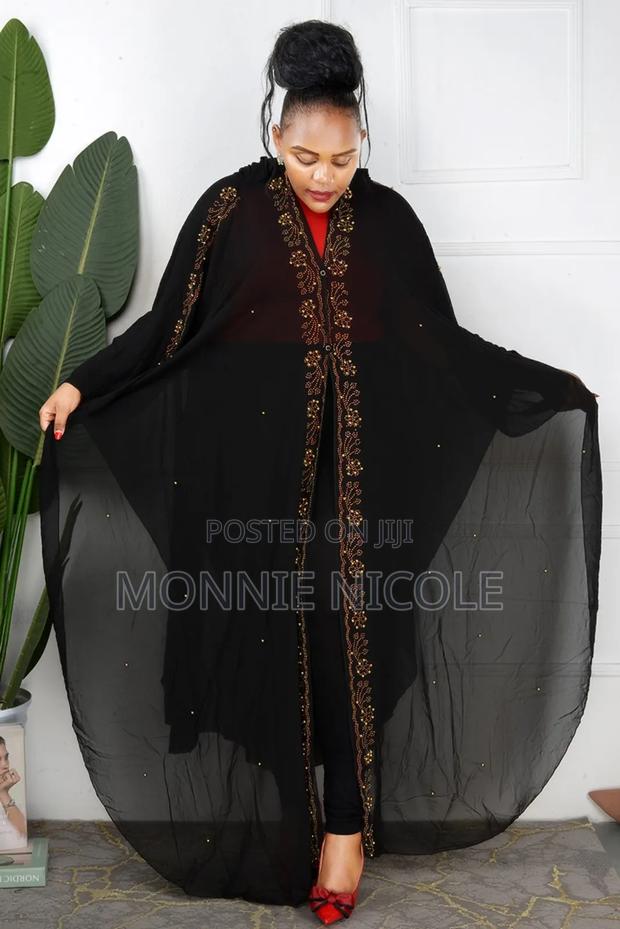 Black Islamic Abaya. High Quality - thumbnail 2