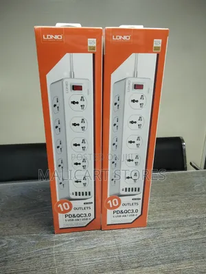 Ldnio 10 Ways Power Extension Sc10610