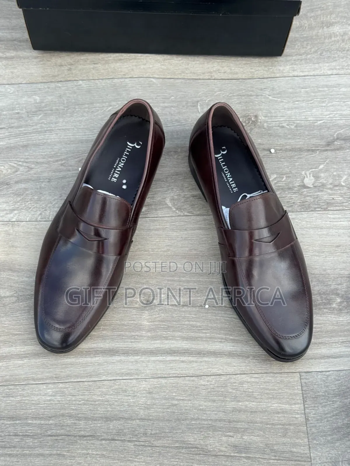 Dark Tan Official Leather Billionaire for Men