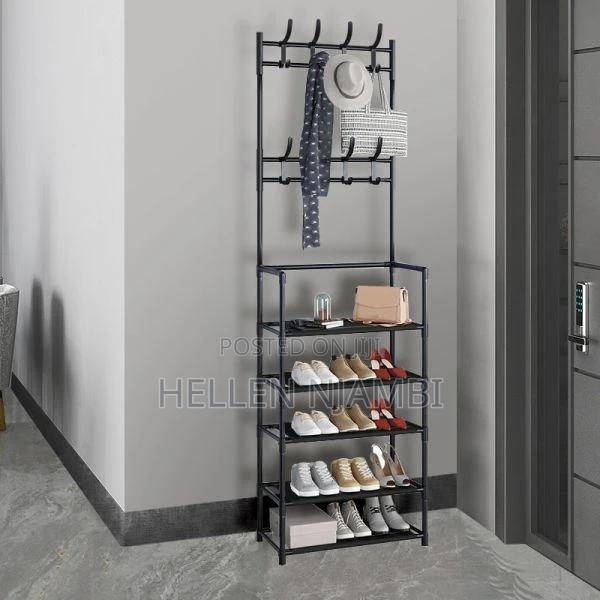 Nunix 5tier With Hallstand Hat Coat Rack