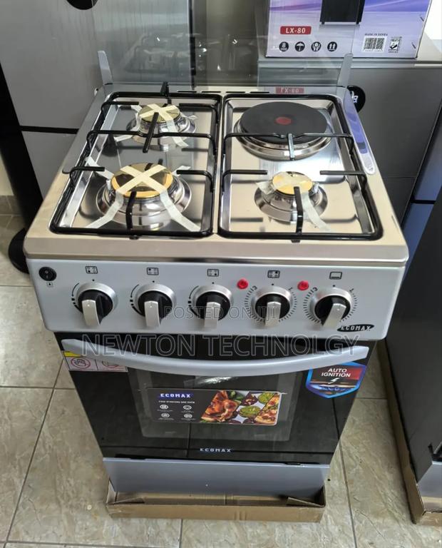 Ecomax 3+1 Standing Cooker With Electric Oven