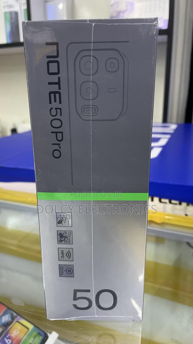 New Infinix Note 50 Pro 256 GB Black - thumbnail 4