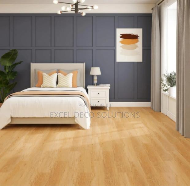 Modern SPC Flooring – Easy Room Makeover - main view