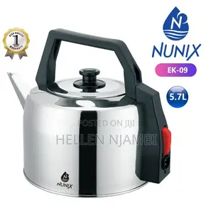 Nunix Electric Kettle 5.7l ,Stainless Steel