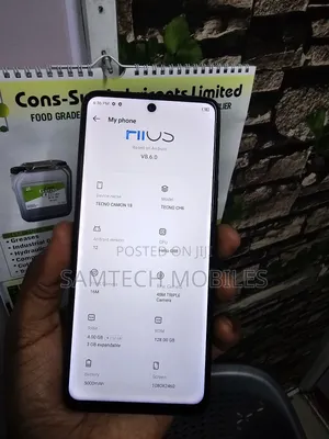 Tecno Camon 18 128 GB Gray