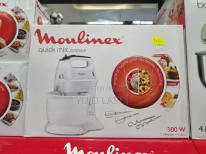 300w Moulinex Quick Mix Hand Mixer With Stand Bowl