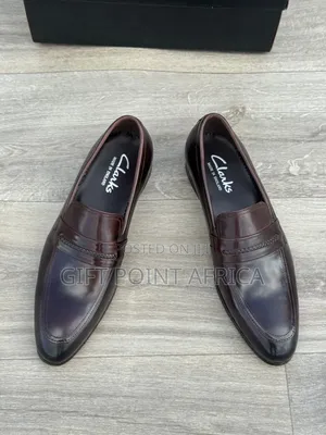 Clarks Coffee Leather Official