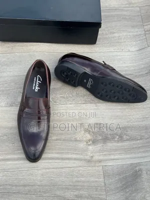 Clarks Coffee Leather Official